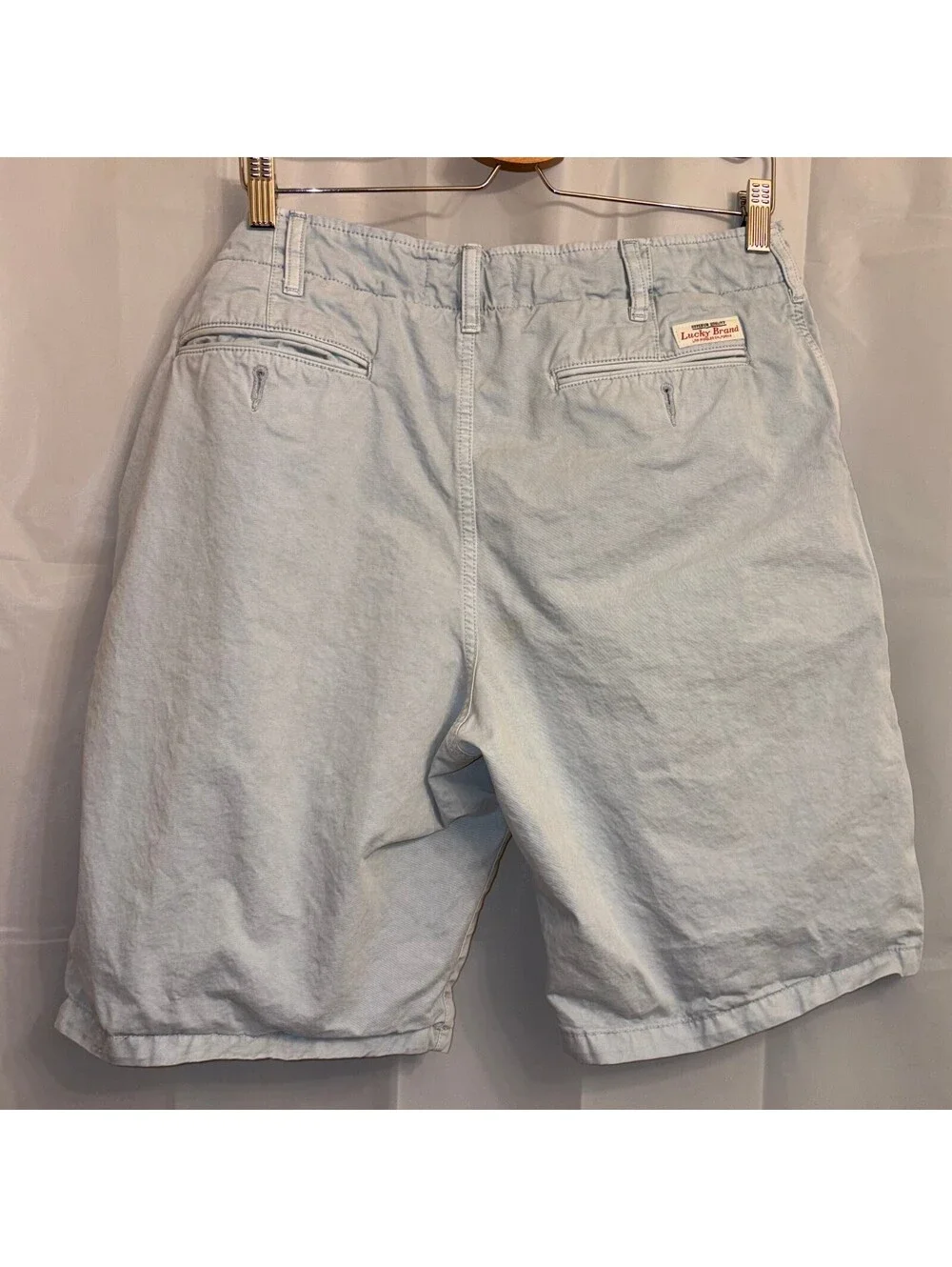Lucky Brand Men's Chino Shorts Size 34 Blue 10